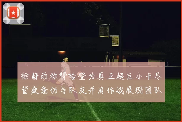 徐静雨称赞哈登为真正超巨小卡尽管疲惫仍与队友并肩作战展现团队精神